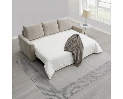 ACME - Leira Sofa with Sleeper in Beige Linen