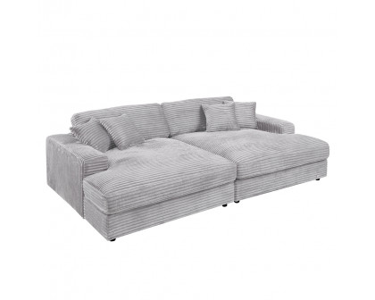 ACME - Hilde Chaise with 2 Pillows (hildechaisew2pill1234)