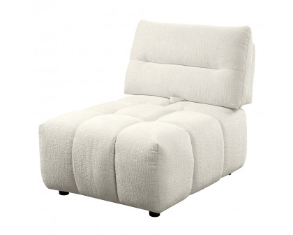 ACME™ Loanna Modular Armless Chair - Beige Linen