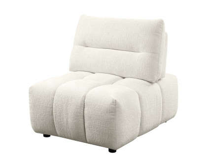 ACME™ Loanna Modular Armless Chair - Beige Linen