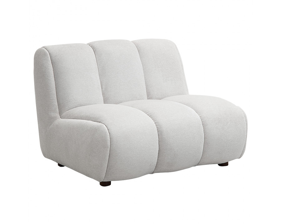 ACME - Manilla Chair in Ivory White Linen