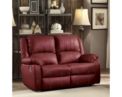 ACME Zuriel Motion Loveseat - Red