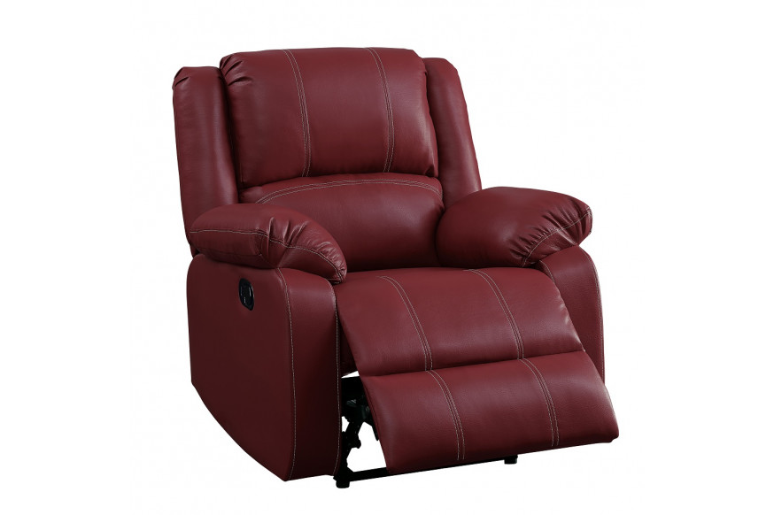 ACME™ Zuriel Motion Rocker Recliner - Red