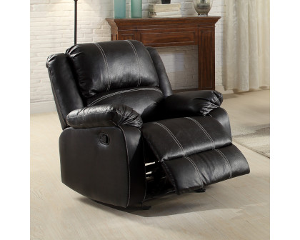 ACME™ Zuriel Motion Rocker Recliner - Black