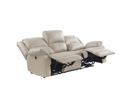 ACME - Zuriel Power Motion Sofa with Usb in Beige