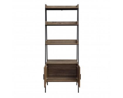 ACME Zakwani Bookshelf - Rustic Oak/Black (OF00016)