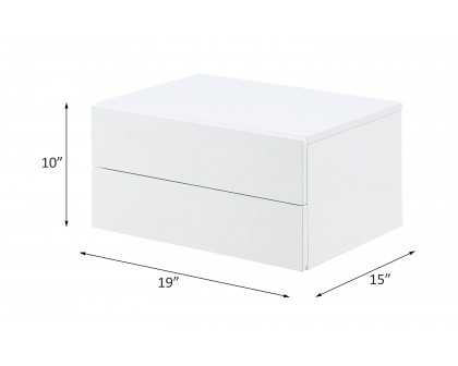 ACME - Buck II File Cabinet in White High Gloss