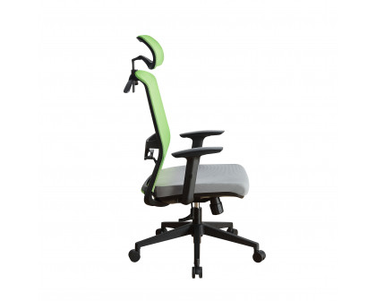 ACME Umika Office Chair - Green/Gray