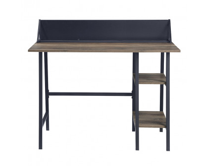 ACME - Garima Writing Desk in Rustic Oak/Black