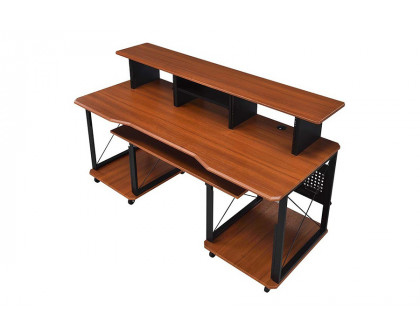 ACME Megara Music Desk - Cherry and Black Finish