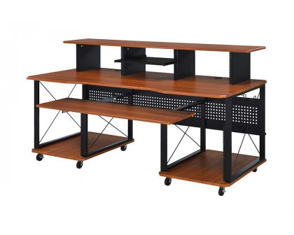 ACME Megara Music Desk - Cherry and Black Finish