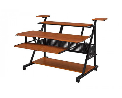 ACME Willow Music Desk - Cherry and Black Finish