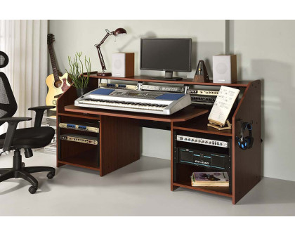 ACME Annette Music Desk - Natural and Black Finish