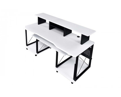 ACME Megara Music Desk - White and Black Finish