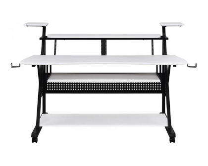 ACME Willow Music Desk - White and Black Finish