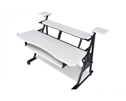 ACME Willow Music Desk - White and Black Finish