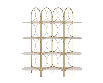 ACME - Altair Bookshelf in Gold