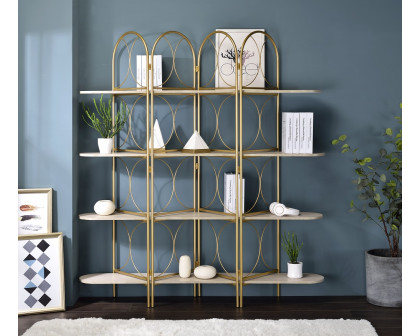 ACME - Altair Bookshelf in Gold