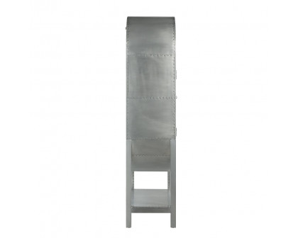 ACME - Ogden Bookcase in Aluminum