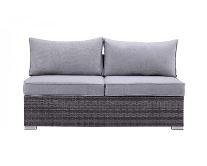 ACME - Sheffield 4PC Pack Patio Sofa Set in Gray