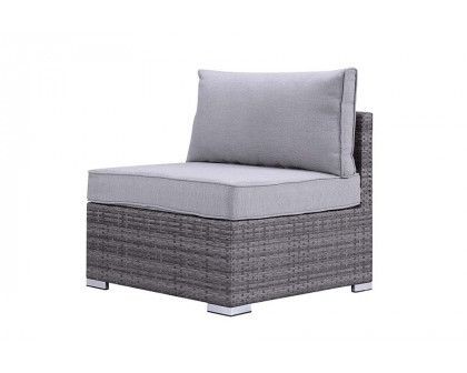 ACME - Sheffield 4PC Pack Patio Sofa Set in Gray