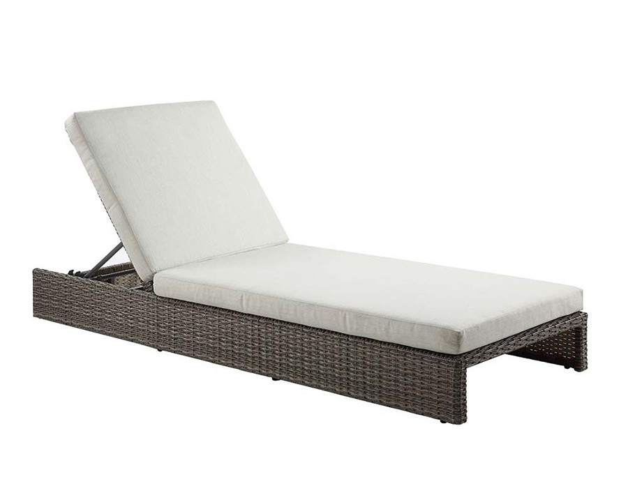 ACME - Salena Patio Sun Lounge in Beige/Gray (OT01093)