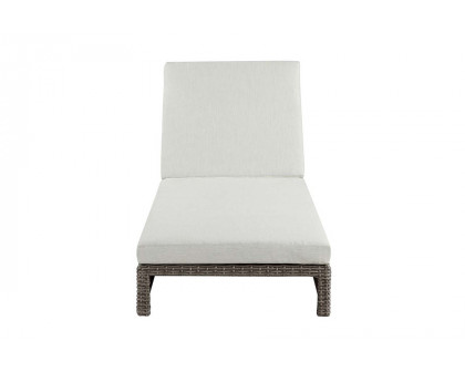 ACME - Salena Patio Sun Lounge in Beige/Gray (OT01093)