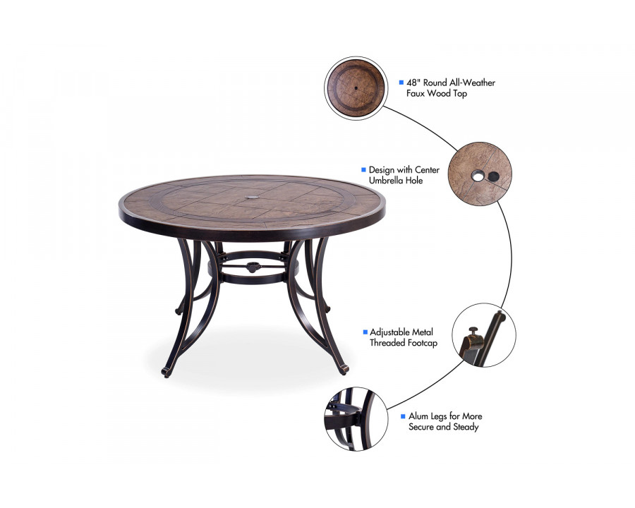 Agio - Round Dining Table