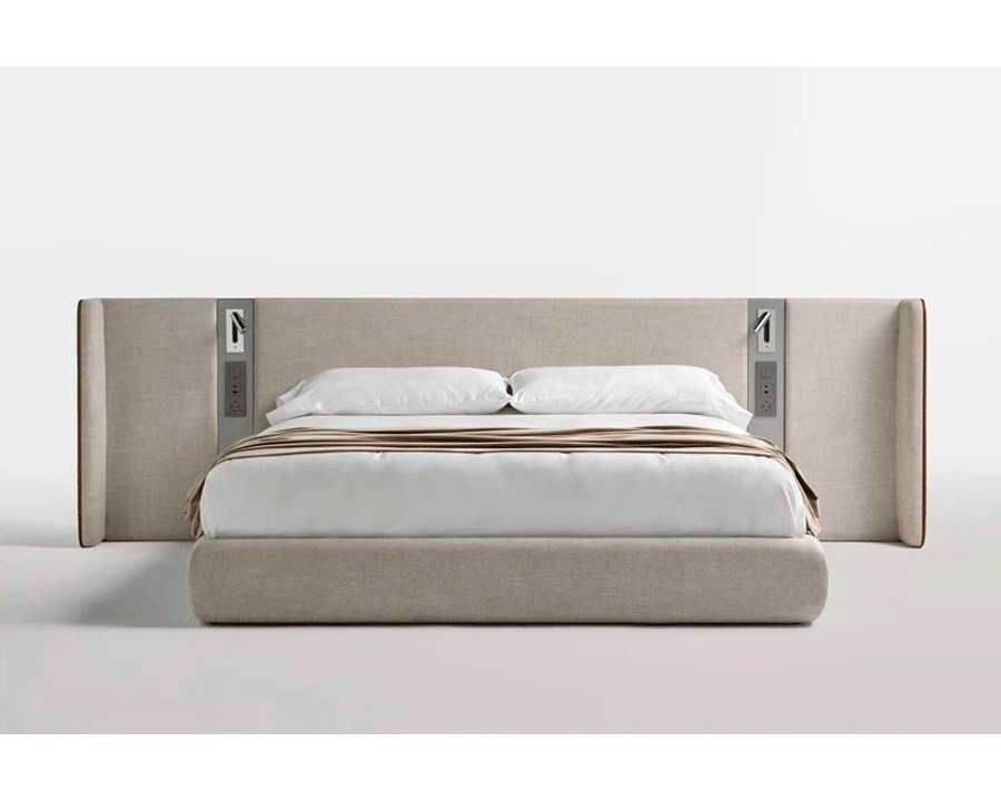 Alexandra - Master Upholstered Base Bed in For 200x200 cm Mattress