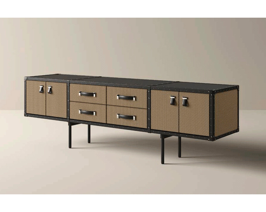 Alexandra - Traveler Sideboard in Leather 21