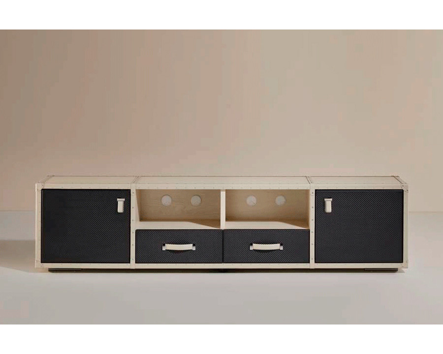 Alexandra - Traveler TV Unit in Leather