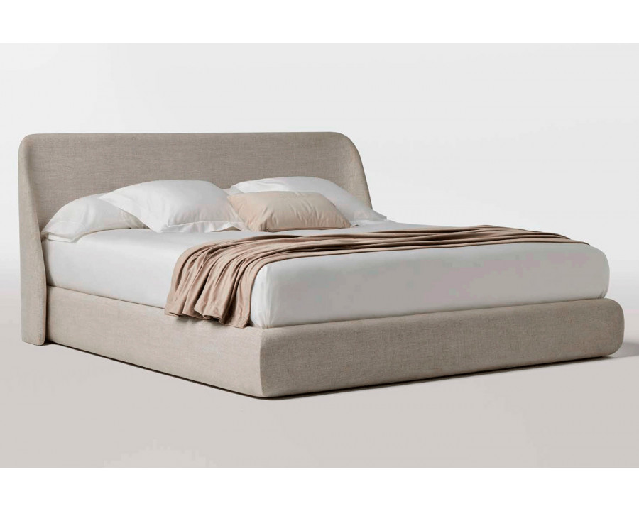 Alexandra Atlas Queen Size Upholstered Base Bed - For 160x200 cm Mattress