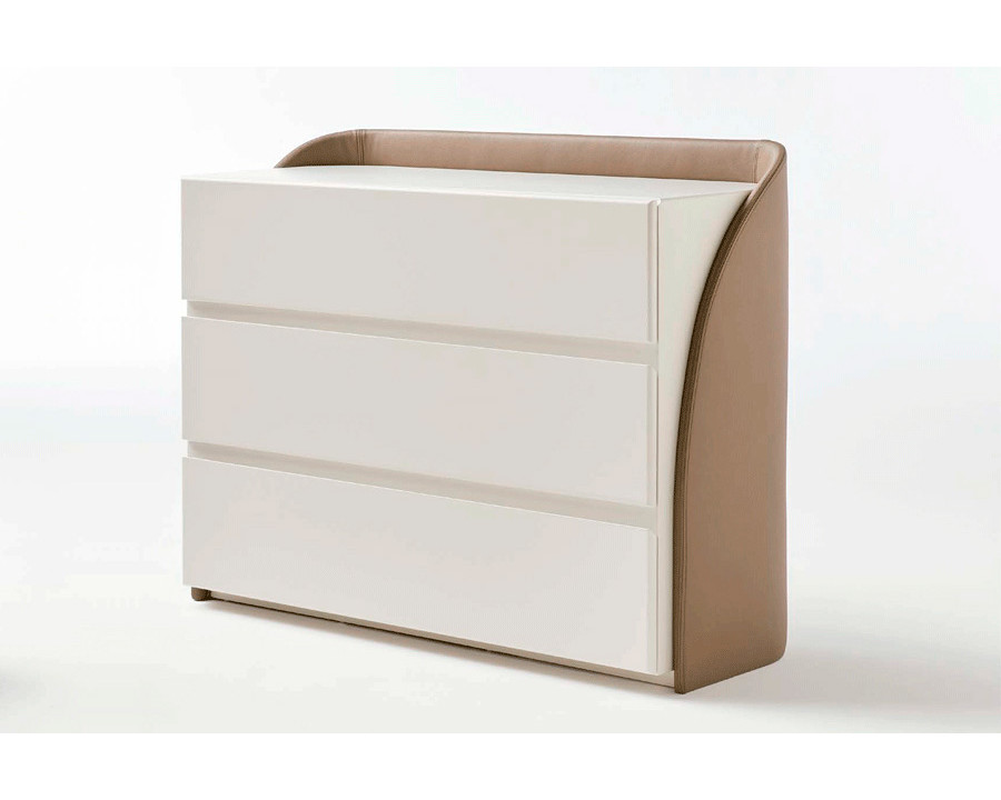 Alexandra - Cricket Dresser in Matt Cream Lacquered