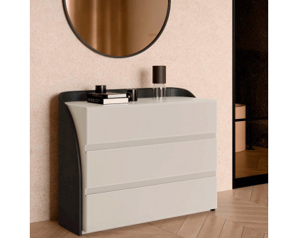 Alexandra - Cricket Dresser in Matt Cream Lacquered