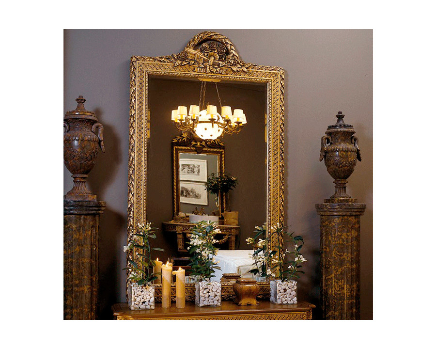 Alexandra - Sissi Mirror in Patined Antiquary Gold