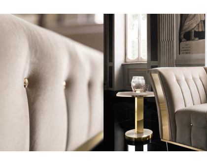 Arredoclassic Diamante Sofa - Beige/Brown/Gold, Cat. B