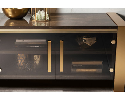 Arredoclassic - Essenza Unit Base W/1 Shelf For TV Cabinet