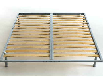 Arredoclassic - Camel Wooden Slats Frame Folded W/Legs