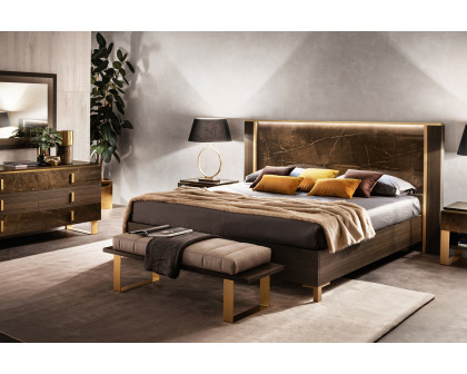 Arredoclassic - Essenza Bed With Wooden HB