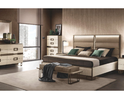 Arredoclassic - Poesia Bed W/Upholstered Headboard