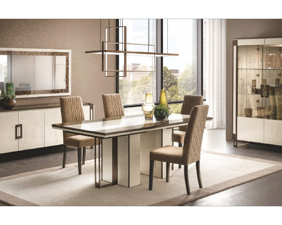 Arredoclassic Poesia Dining Fix Dining Table - Light Beige, 200 cm