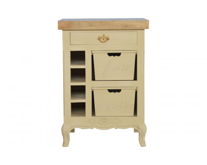 Artisan - French Style Cream Cabinet