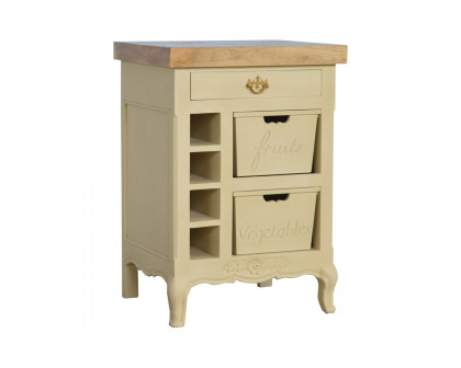 Artisan - French Style Cream Cabinet