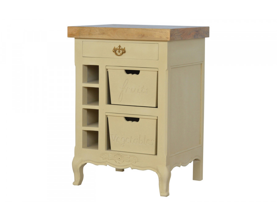 Artisan - French Style Cream Cabinet