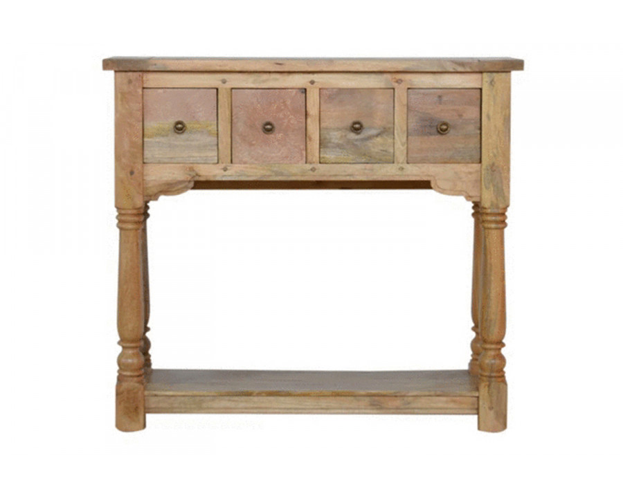 Artisan - Granary Royale Console Table with 4 Drawer