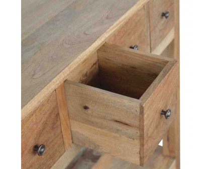 Artisan - Country Console with 4 Drawer in Oak-Ish