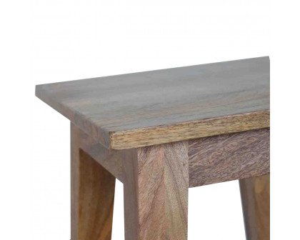 Artisan - Nordic Style Accent Stool in Oak-Ish