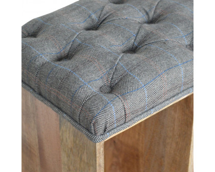 Artisan - Multi Open Storage Bench in Copper, Tweed