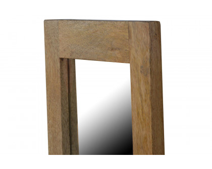 Artisan - Rectangular Wooden Frame with Mirror