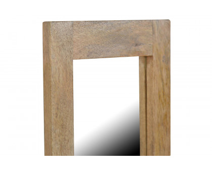 Artisan - Rectangular Wooden Frame with Mirror